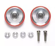 1/32 17 mm Aluminum Bearing Roller Dish with Plastic Ring (Red) "Mini 4 wd Special Project" [95580]