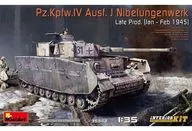 1/35 IV Tank Type J Nibergen Plant Late Stage Janu-February 1945 Full interior interior reproduction [MA35342]