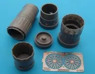 1/72 MiG-29 Fulcrum exhaust nozzles ディティールアップパーツ [7124]