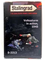 1/35 WWII 独 国民突撃隊の死闘1945 息絶えた戦友と救えない重傷者 2体セット ガレージキット [ST3213]