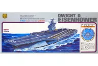 1/800 USS Aircraft Carrier CVN-69 DWIGHT D Eisenhower "GREAT SHIPS No. 5" [A125]