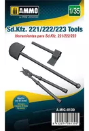 1/35 Sd. Kfz. 221/222/223 Automotive Tools Set Detailed Up Parts [AMO 8139]
