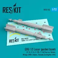 1/72 GBU-12 500 lbs Laser Led Bomb (2 pcs) Detail Up Part [RSK72-0052]