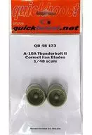 1 / 48A-10A Thunderbolt II Correct Fan Blades -A-10A Thunderbolt II Fan Blades - Detail-Up Parts [QB48173]