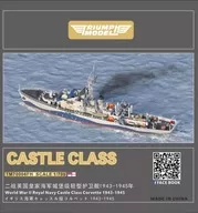 1/700 WW. II Royal Navy Castle Corvette 1943 - 1945 (Full Hull) Resin Cast Kit [TRFM70006FH]