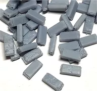 1/35 T51 Pieza dañada para el tractor oruga móvil de conexión [CM 079]