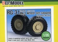 1 / 35RG-31 Charger Mk. 3 Wheel set-sagged detail-up parts [DW35045]