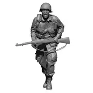 1/48 WWII USA Army Attacking Airborne Resin Cast Kit [HS48029]