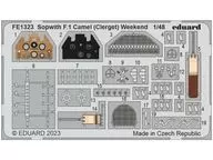 1/48 Sopiece F. 1 Camel Clerget Zoom Etching Parts for Eduardo "ZOOM Series" [EDUFE1323]