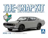 1/32 Nissan C110 Skyline GT-R (Silver) "The Snap Kit Series No. 18-A" [064641]