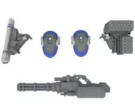 1 / 35X-4 + (PD-802) Armoured Infantry Set 3 [Armed Mounting Shoulder Parts & DRu35MLC & R25 Rocket & M7A Gatling Gun] "POWER DoLLS2 - Power Doll 2 -" Detail-Up Parts [PP161]