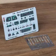 1/48 Mi-17 Space Interior 3D Decal w / Etching Part Set for AMK "SPACE Series" Detail-Up Parts [EDU3DL48119]