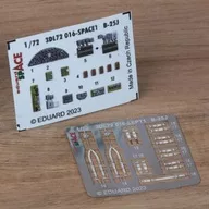 1 / 72B-25J Space Interior 3D Decal w / Etching Parts Set for hasegawa "SPACE Series" Detail-Up Parts [EDU3DL72016]