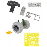 1/48 PV-1 LookPlus Instrument Panel w / Part Set Academy / for Level "LookPlus Series" Detail-Up Parts [EDU644219]