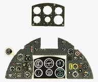 1/48 Typhoon 1 Late Model, Color Instrument Board, Hasegawa, etc. Detailed Up Parts [YMA4849]