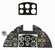 1/48 Tufão 1 Tipo Inicial / Painel de Instrumentos Coloridos / Peças Detalhadas de Hasegawa [YMA4859]