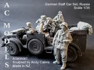 1/35 WWII ドイツ 司令部スタッフ(6体セット アクセサリー付) レジンキャストキット [ACM35067]