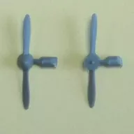 1/144 Watts Type Right Rotating Propeller (2 Pieces) Detail-Up Parts [MKMA14429]