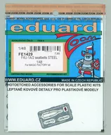 1/48 F4U-1A/2 Seat Belt (Stainless Steel) (For Magic Factory) "ZOOM Series" Etched Parts [EDUFE1429]