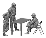 1/35 現用 韓国陸軍将校セット ベトナム戦争時(3体入) レジンキャストキット [HS35059]