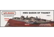 1/350 英・外輪掃海艇・HMSクイーンオブサネット1942 レジンキャストキット [PJ35002]