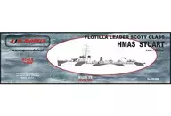 1/350 豪・スコット級嚮導駆逐艦・HMASスチュアート1941 レジンキャストキット [PJ35004]