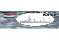 1/700 英・スコット級（アドミラリティー型)嚮導駆逐艦1918 レジンキャストキット [PJ70003]