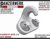 1/16 IV Gancho de elevación 6 piezas para el modelo F-J [WR 16502 02]