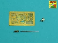 1/35 Rice / 12.7 mm Browning M2 Gun Barrel Initial Type Detailed Up Parts [35L091]