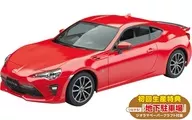 [With Special Offer] 1/32 Toyota 86 (Pure Red) "Raku Plastic Snap Kit No. 08-PR" [068878]