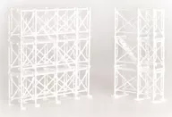 1/64～1/100 足場 ホワイト 「ポップな異世界シリーズ」 [PP210]