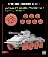 Self-Weight Deformable Wheel Type B Detailed Up Parts for 1/35 Sd. Kfz. 234/4 [RFM2077]