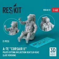 1/48 A-7E パイロットw/SJU-8/A2 射出座席 ディティールアップパーツ [RSKF48-0051]