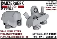 1/35 ヤークトパンター用MIAG社ダンパー初期型・一両分 ディティールアップパーツ [WR35216-02]