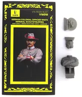 1/16 GERMANCOLONIAL OFFICER 1900'S IMPERIAL SCHUTZTRUPPEN-德帝國國領非亞防衛軍1900年胸像-"VICE75系列>樹脂鑄造套件[V16018]