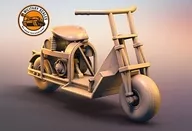 1/72 米・クラッシュマン・モデル53空挺スクーター ガレージキット [PD72035]