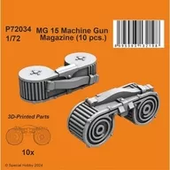 1/72 Germany / MG15 Saddle Bullet for Aircraft Machine Gun 10 Details Up Parts [CMP72034]