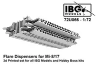 For 1/72 Mill Mi-8/17 / Flare Dispenser / 3D Print (72U066) Detail-Up Parts [PBU7266]