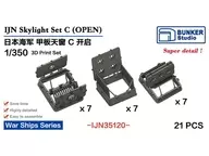 1/350 Japanese Navy Skylight C (Open) Detail-Up Parts [BSTIJN35120]