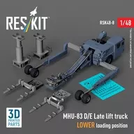 1/48 MHU-83D/E (Advanced Model) Bomb Loader (Low Position) Garage Kit [RSKS48-0008]