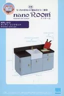 Model Kitchen Sink Set "Nanoroom" Wooden Kit [NRL-013]