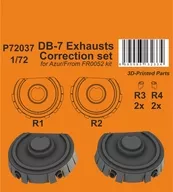 1/72 Douglas DB-7 Exhaust Pipe Repair Parts (for Azulu-Fromm) Detail-Up Parts [CMKP72037]