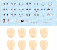 1/10 Customized Face & Decal Set Vol. 7 [Raguhonoerika Design for Madoka Yuki] "Sosai Shojo Garden" [JK065]