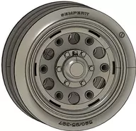 1/35 独・III号戦車95mm幅転輪・SEMPERIT ディティールアップパーツ [JR35004-4]