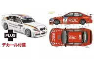 1/24 BMW 320 si E90 2008 WTCC Brands Hatchwinner 2009 BTCC Brands HatchGP隊RAC#4/#44帶貼花[PN24037SK3]