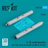 1 / 72B-13L 122 mm Rocket Pod (2 Pieces) Detail-Up Parts [RSK72-0529]
