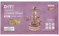 Control Tower "Create! 3D Wood Puzzle" Wood Kit [AMK41]