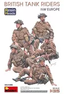 1/35 British Tank, Tank Rider (Western Europe) Head Resin [MA35496]
