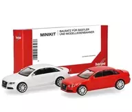 1/87 Mini Kit Audi A4 Limousine (White x Red) [HE014144]