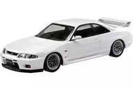 1/32 ニッサン R33スカイラインGT-R カスタムホイール(ホワイト) 「楽プラ スナップキットシリーズ No.21CU-WE」 [204184]
